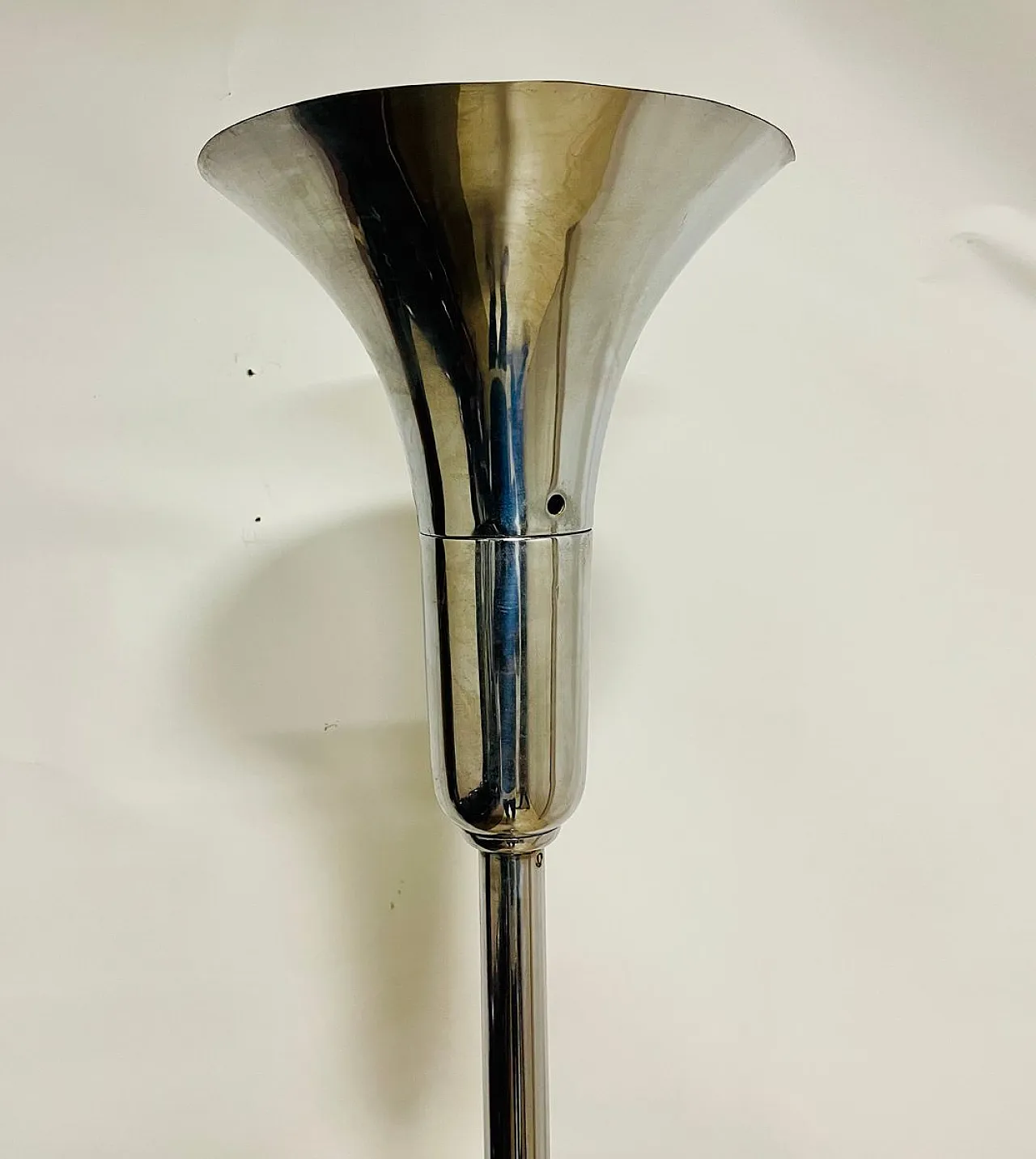 Luminator lamp in chromed metal by Pietro Chiesa, 1940s 2