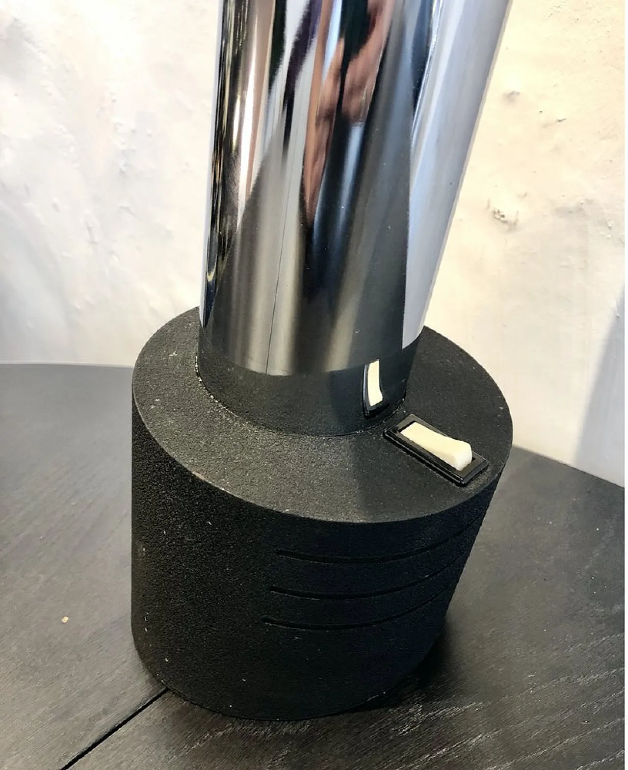 Brutalist lamp by Stilnovo, Italy, 1970s 2