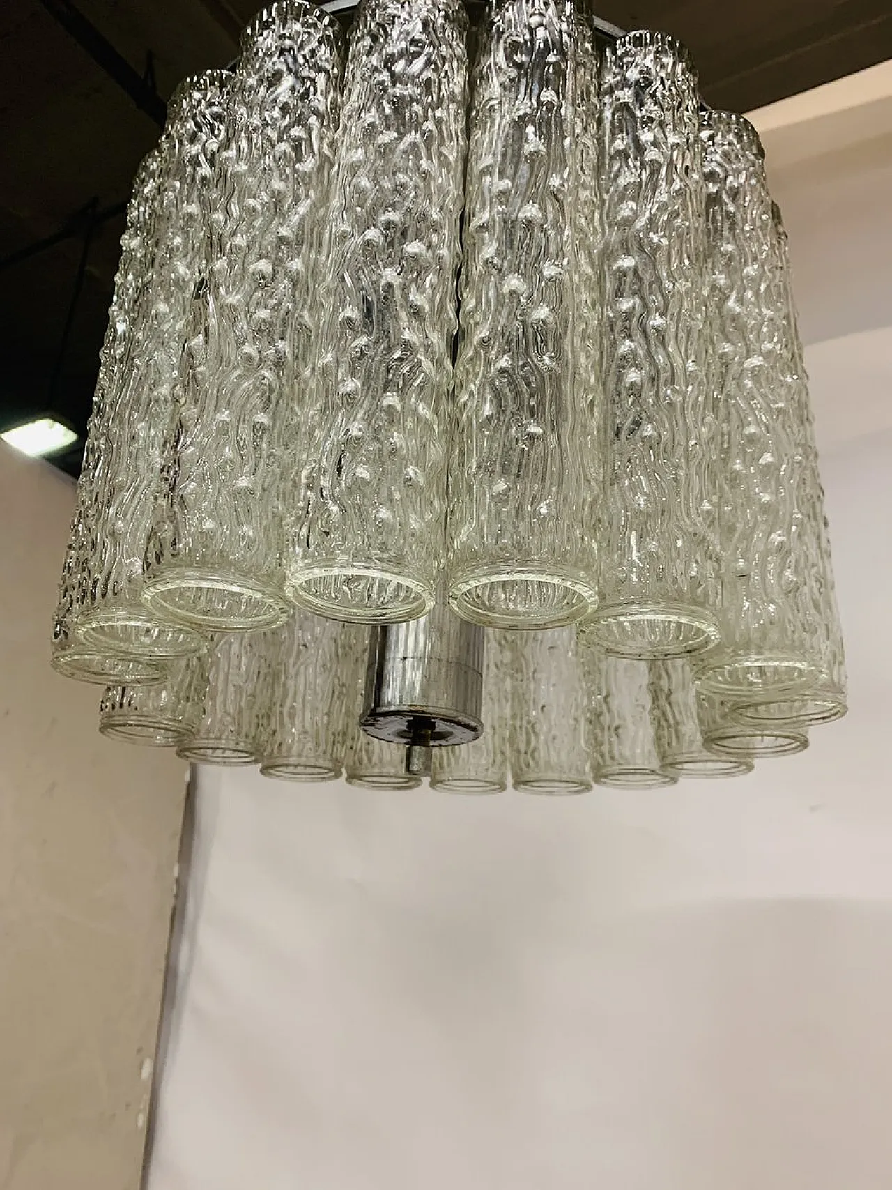 Cone chandelier by Paolo Venini for Venini, Italy, early 1960s 2