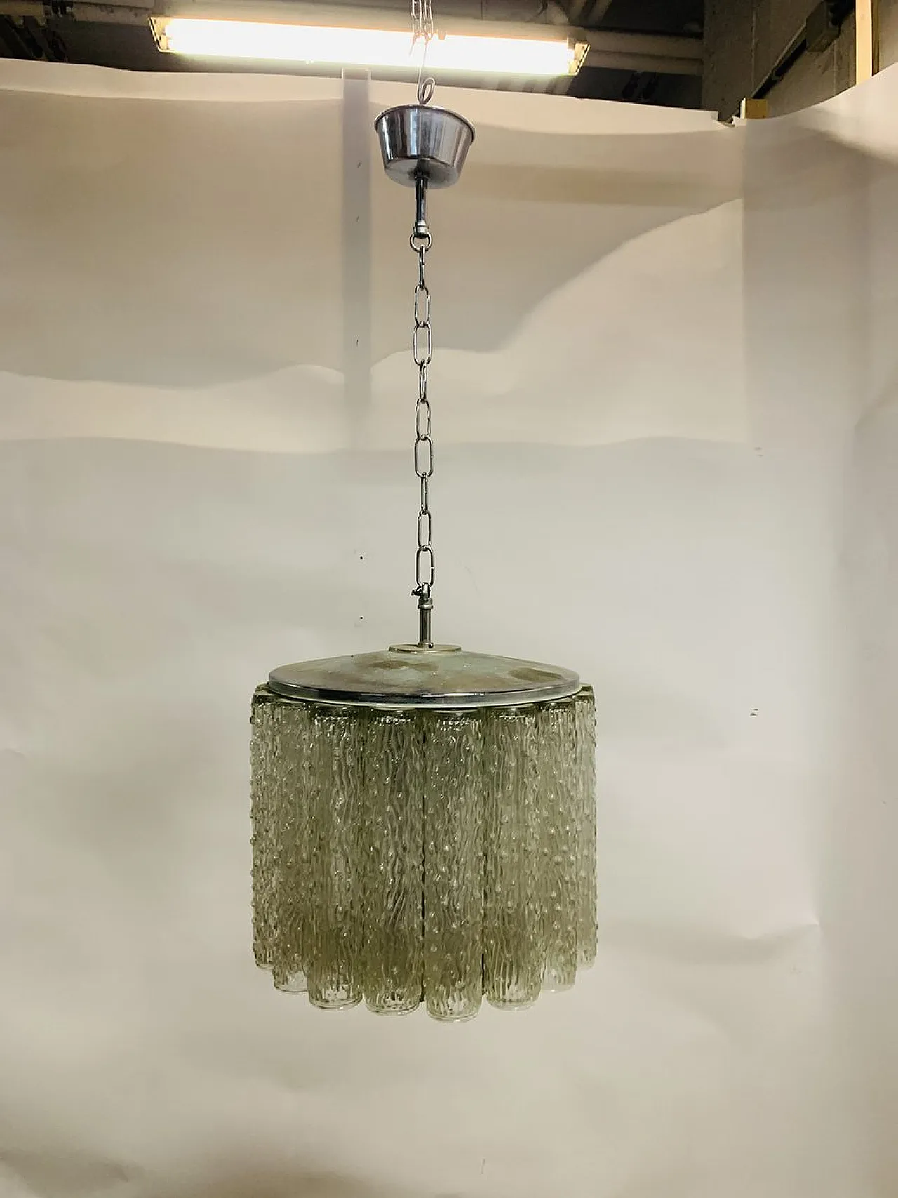Cone chandelier by Paolo Venini for Venini, Italy, early 1960s 3