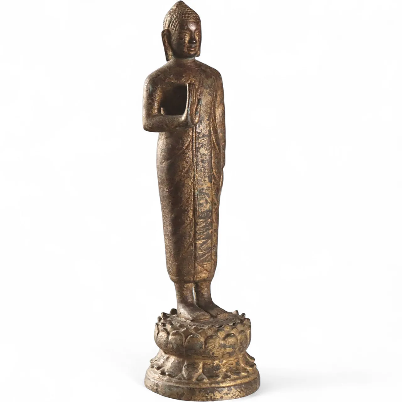 Buddha bronze statue, 19th century 11