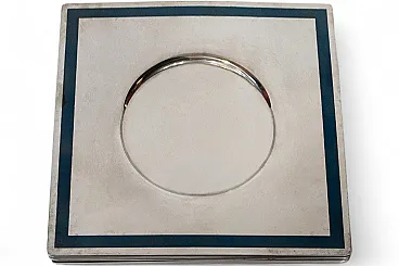 Steel tray from Sambonet, 1970s