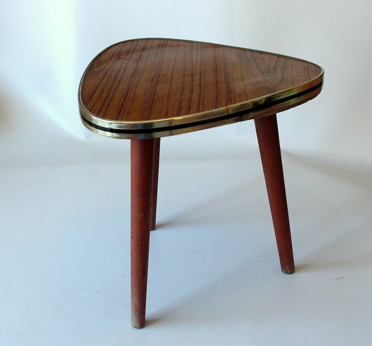 1950s Rockabilly wooden plant stand 3
