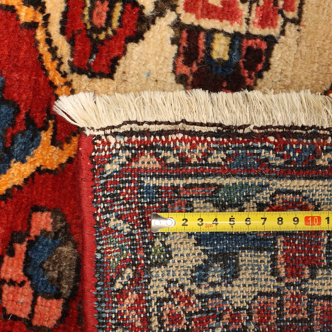 Bakhtiary rug in cotton and wool, 20th century 8