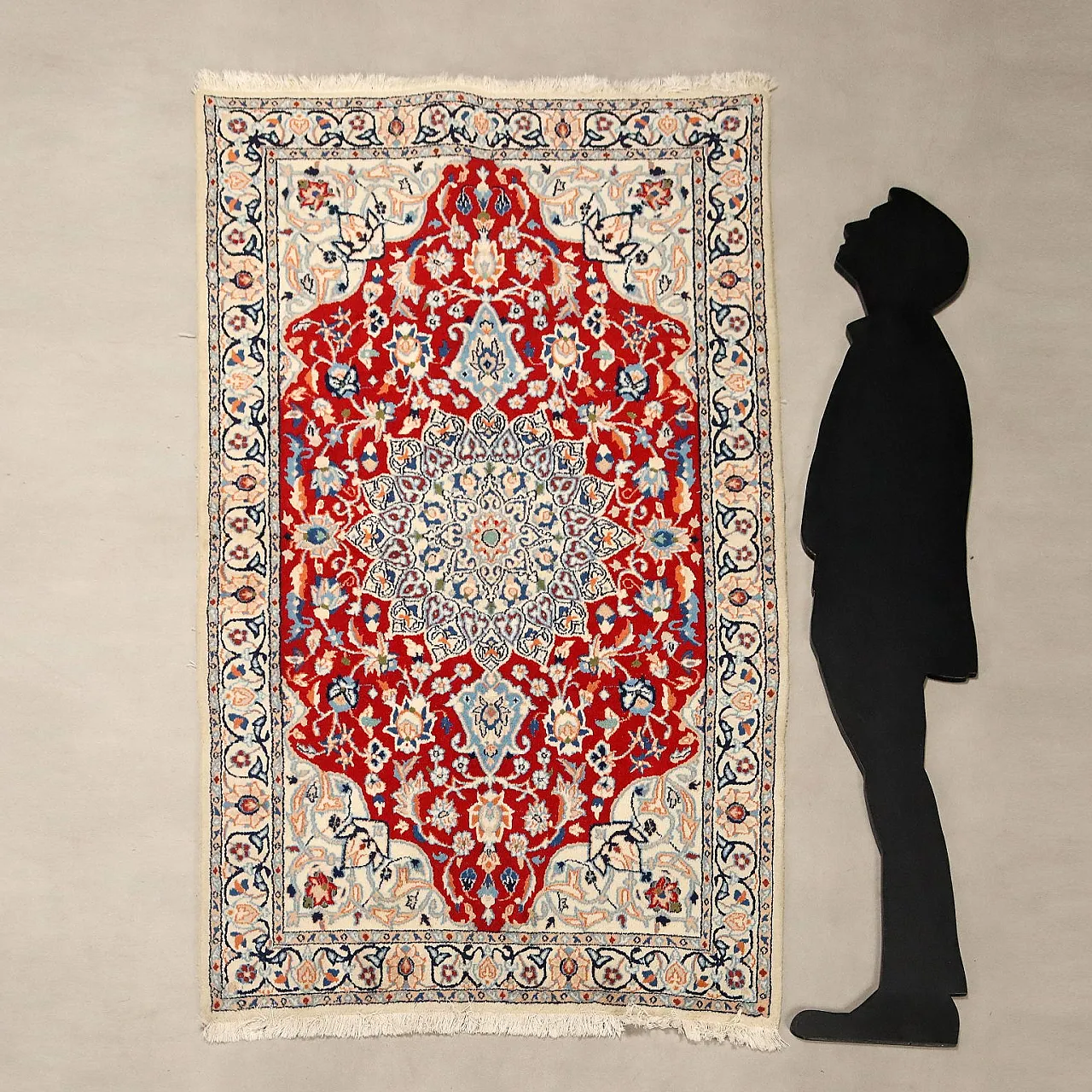 Nain rug in cotton and wool, 20th century 2