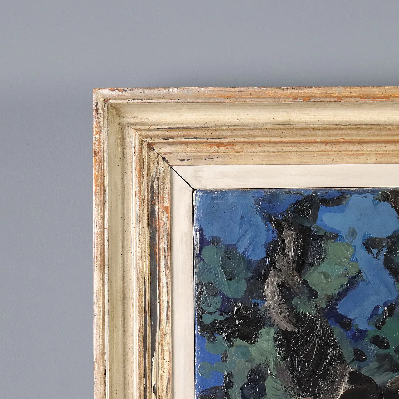 Painting by Saverio Barbaro, oil on canvas, 20th century 8