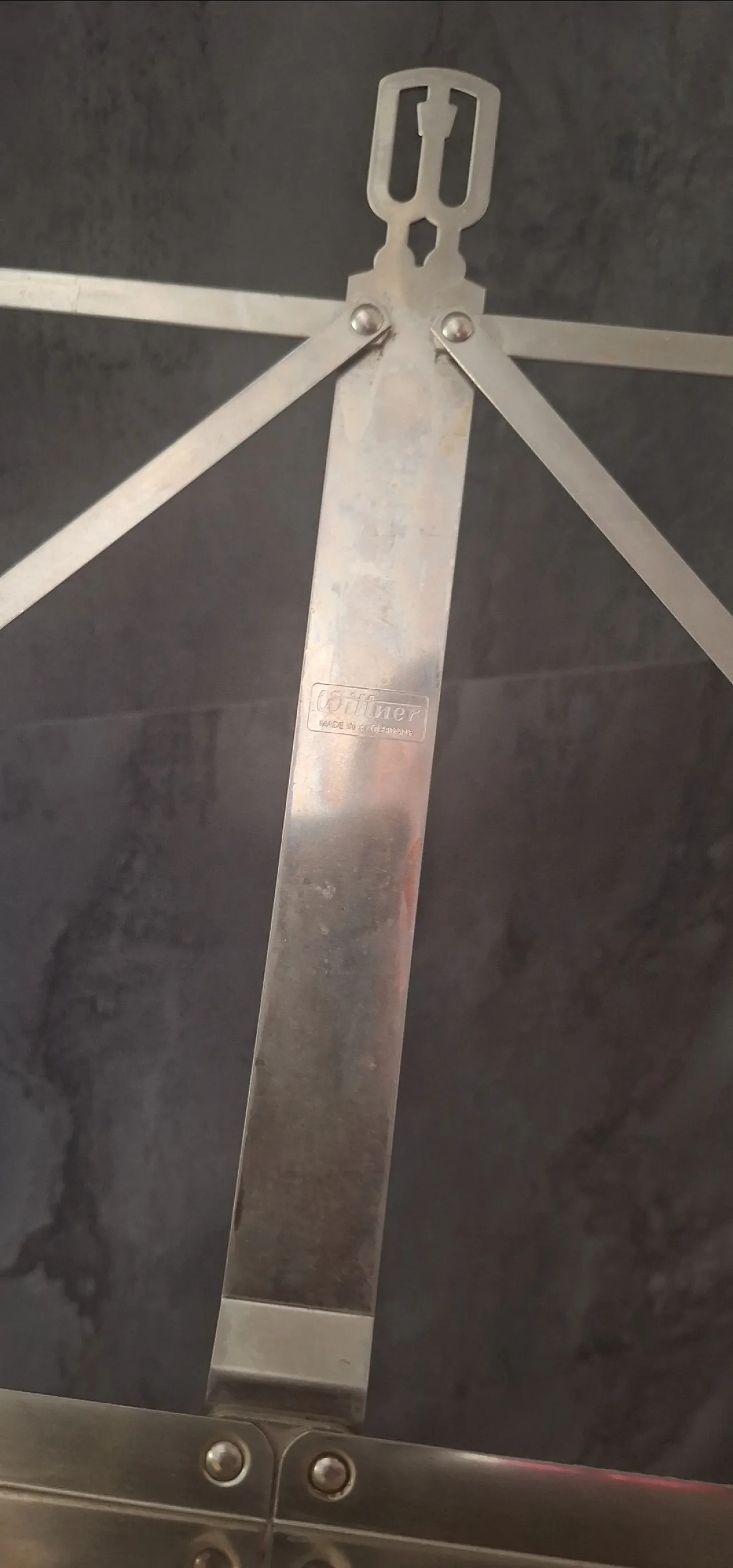 Wittner folding music stand, Made in West Germany, 70s 4