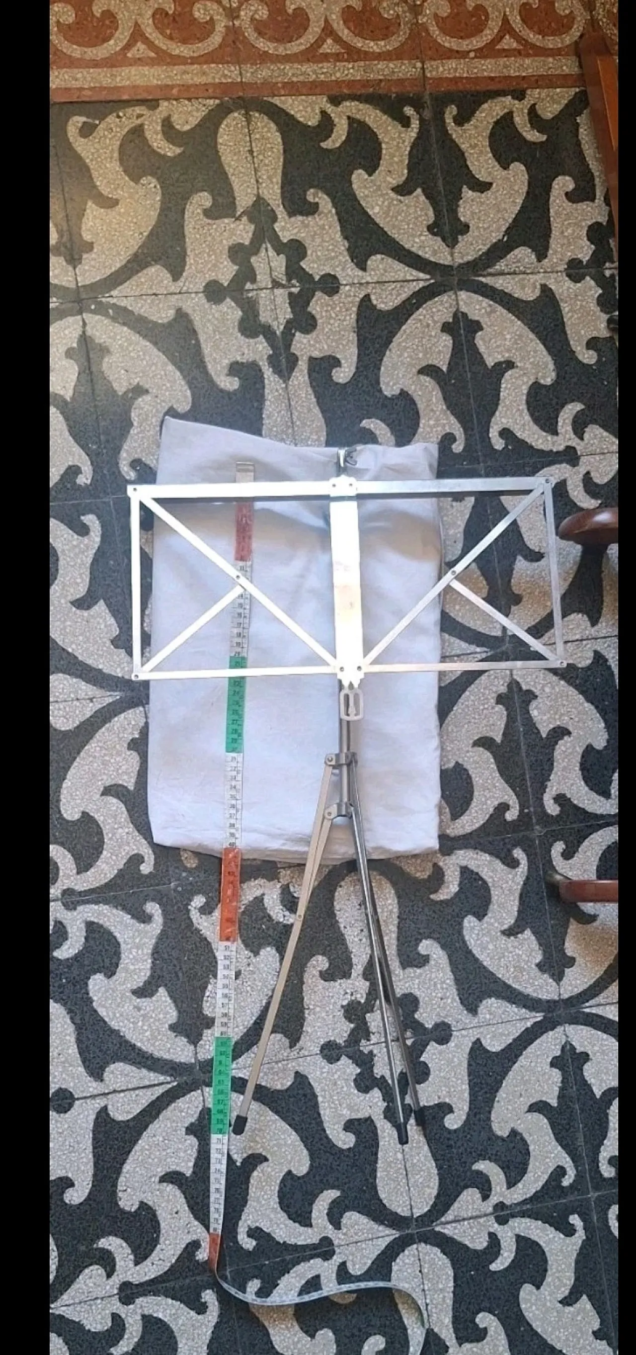 Wittner folding music stand, Made in West Germany, 70s 5