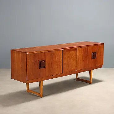 Credenza con vano bar, 20th century