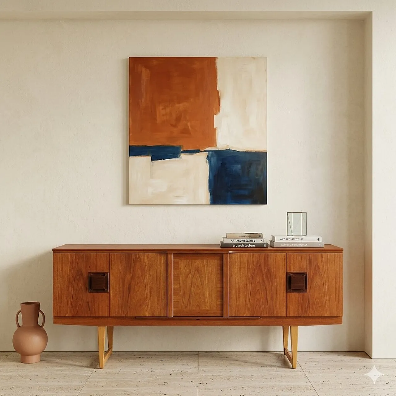 Credenza con vano bar, 20th century 2