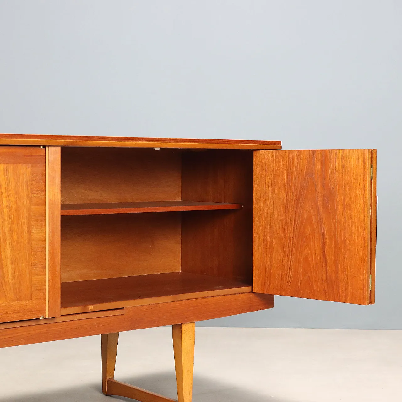 Credenza con vano bar, 20th century 10