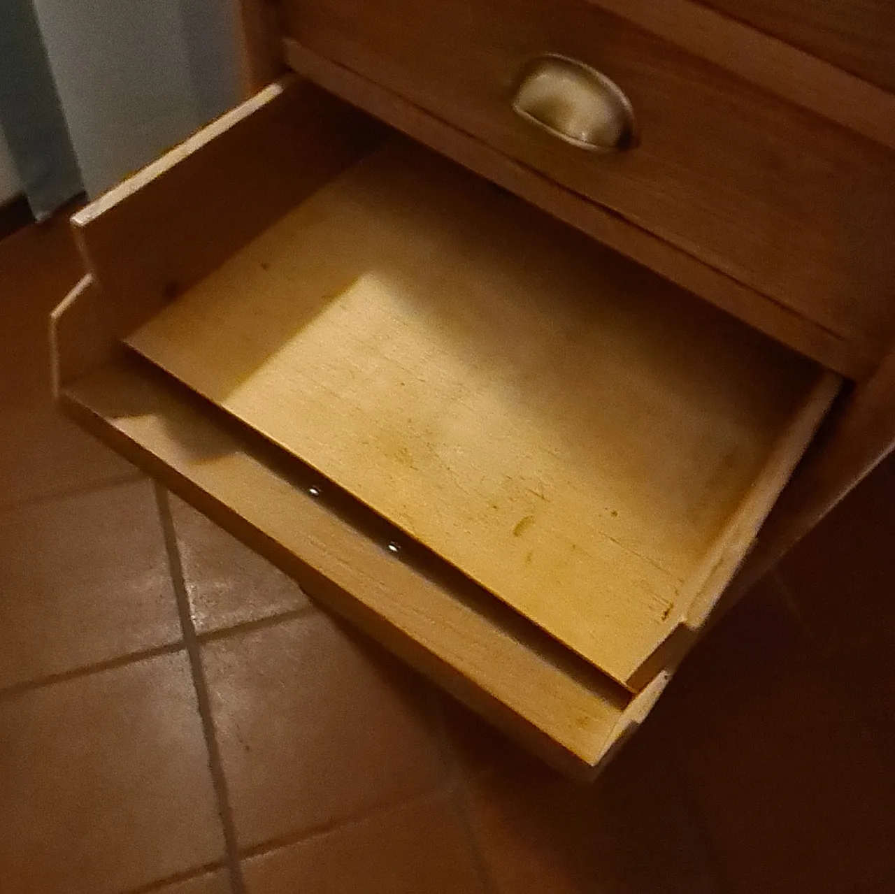 Solid Wood Filing Cabinet with drawers, 1930s 3
