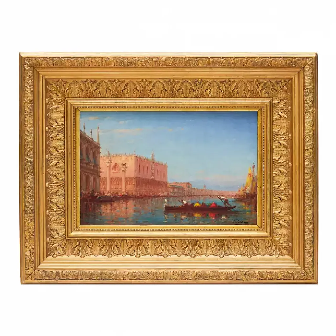 Painting by Charles-Clément Calderon, 19th century 1