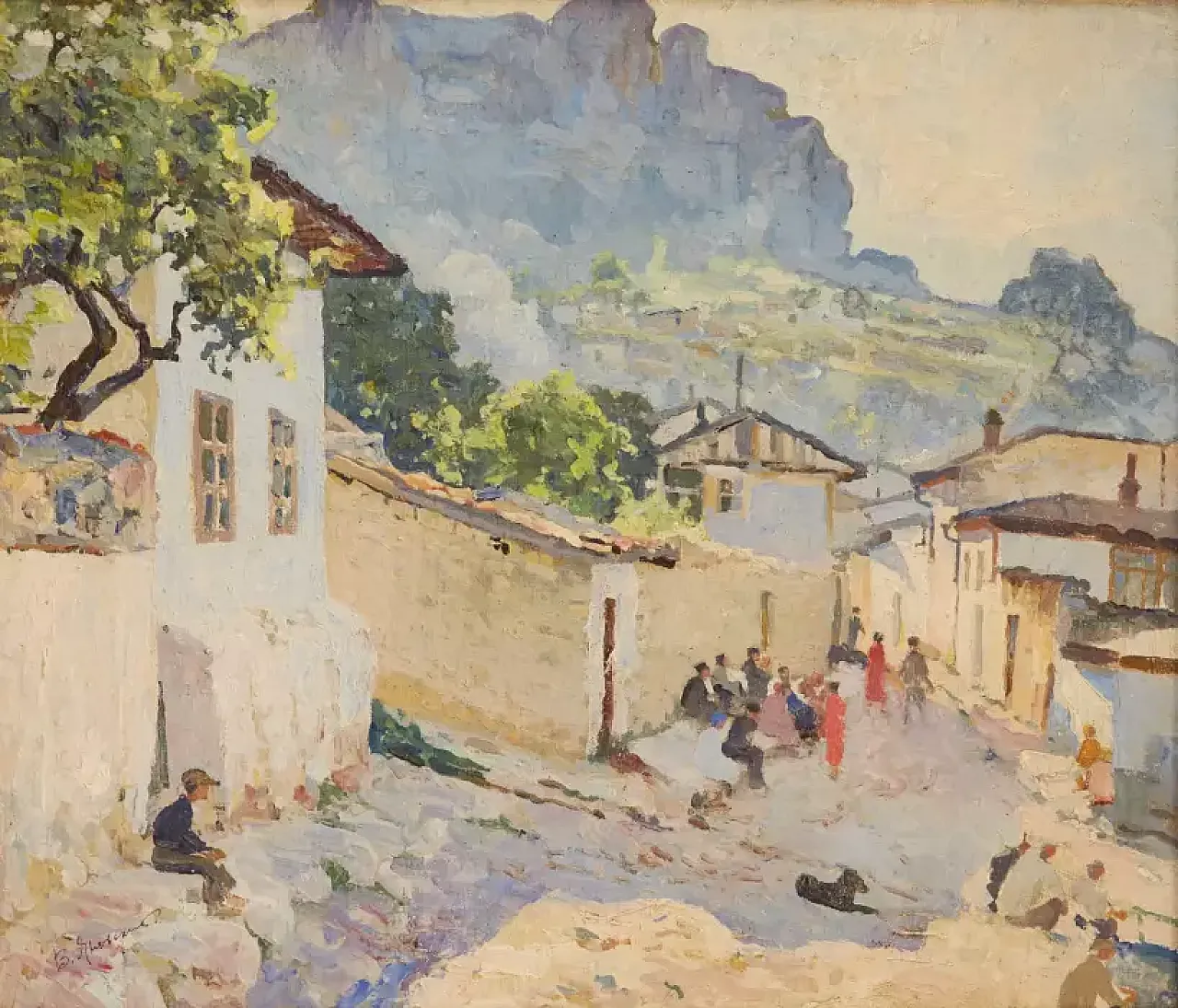 Paesaggio della Crimea di Vladimir Konstantinovich, '900 6