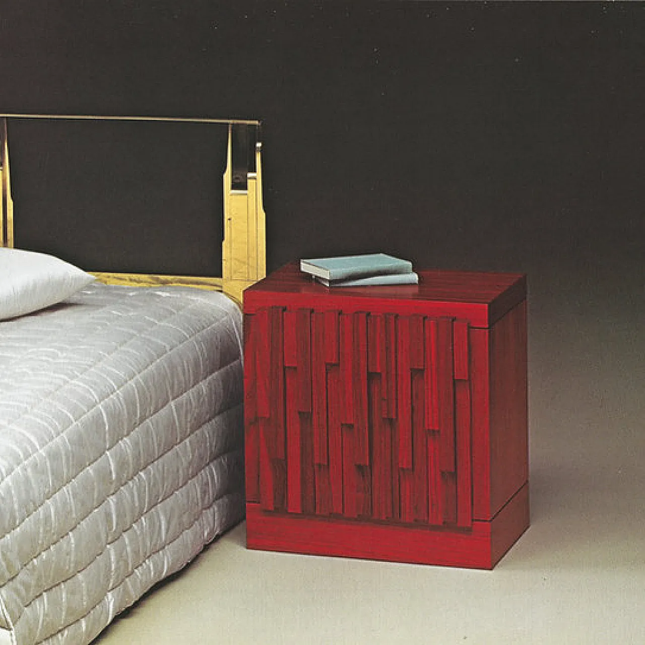 Pair of Nightstands by Luciano Frigerio  for Frigerio di Desio, 1970s 2