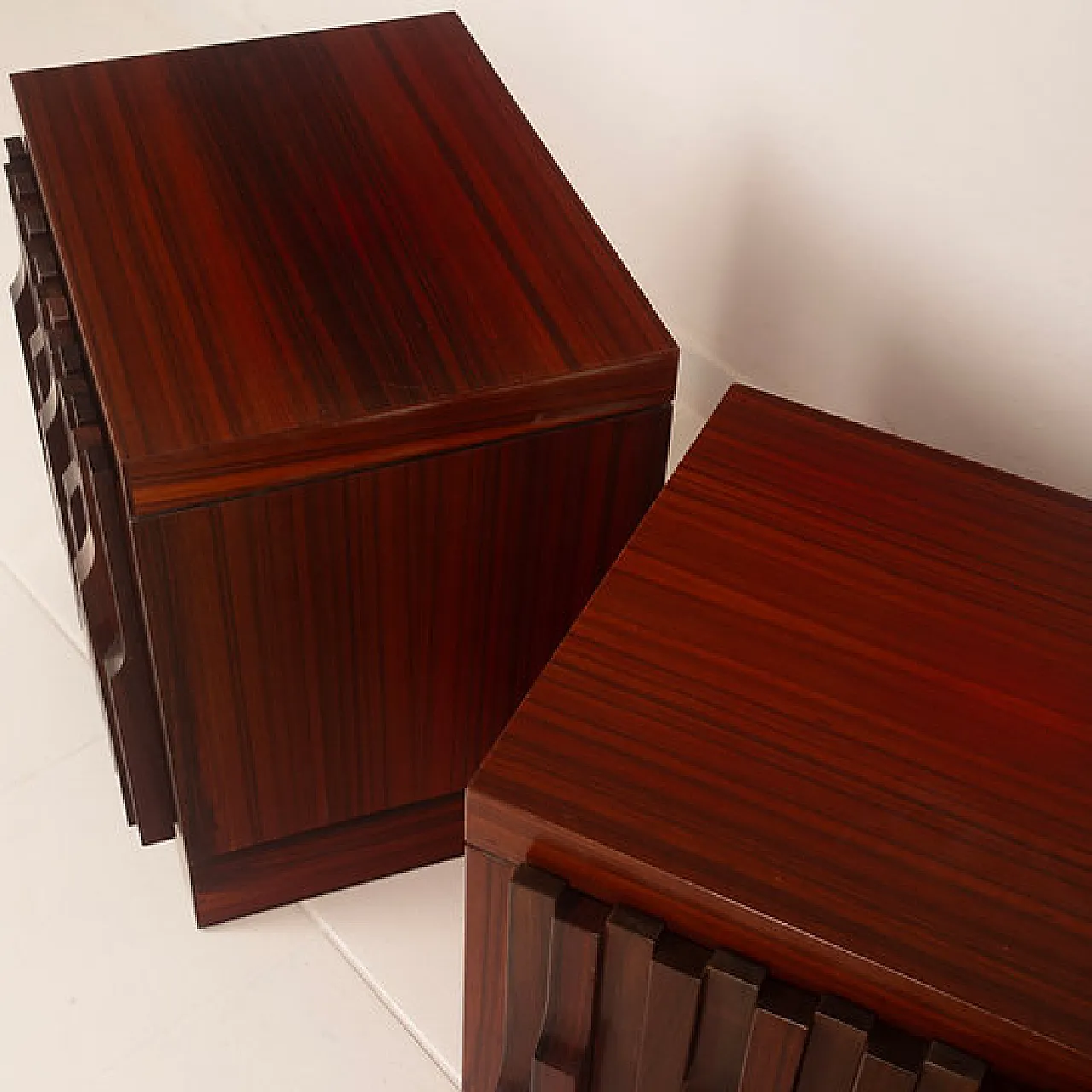 Pair of Nightstands by Luciano Frigerio  for Frigerio di Desio, 1970s 11