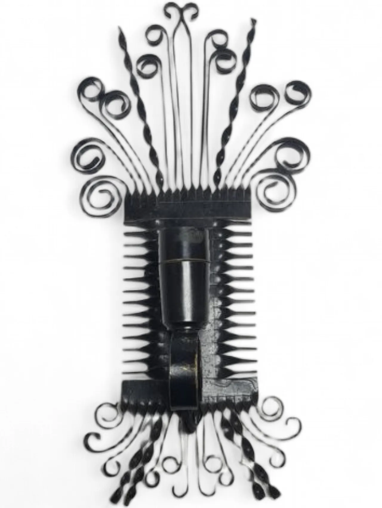 Brutalist Wall Lamp, Poland, 1970s 10