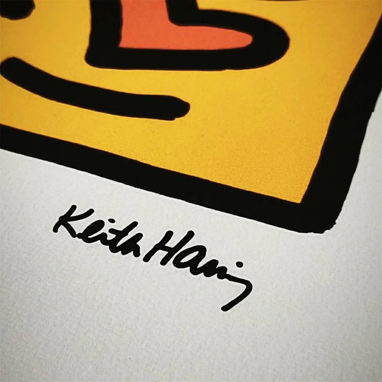 Keith Haring, litografia in edizione limitata, anni '90 3