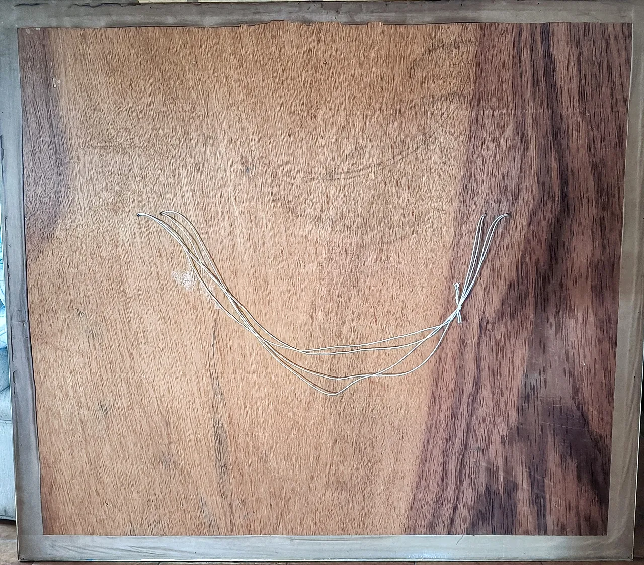 Quadro di PILI Pili MULONGOY ZAIRE "Antilopi in corsa" 85x100 anni '80 13