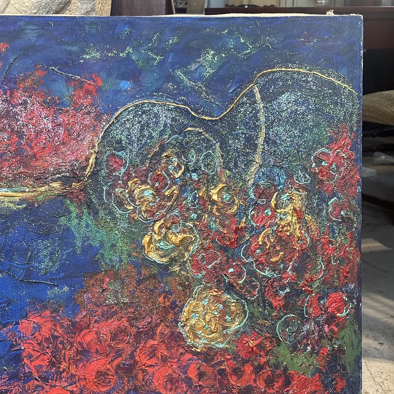 Oil on canvas “Mother Nature” by Gianfranco Zaccagnino, 2020 4