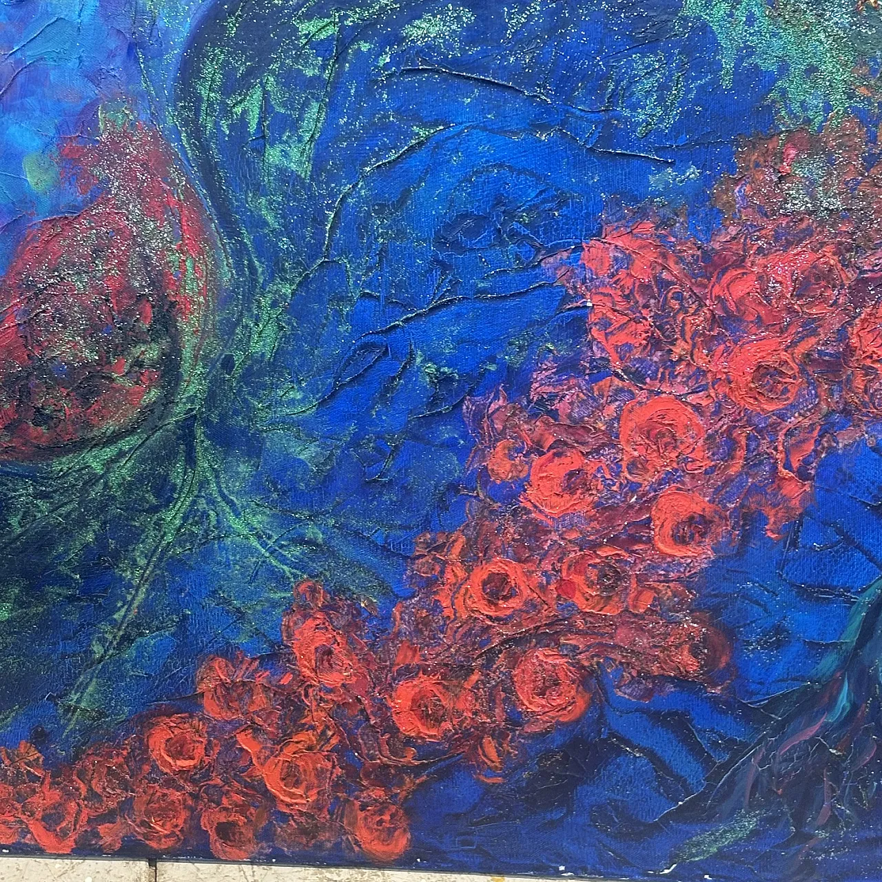 Oil on canvas “Mother Nature” by Gianfranco Zaccagnino, 2020 6