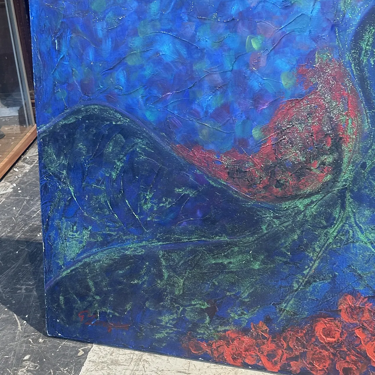 Oil on canvas “Mother Nature” by Gianfranco Zaccagnino, 2020 7