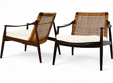 Armchairs Model 400 by Hartmut Lohmeyer for Wilkhahn, 1950s, set of