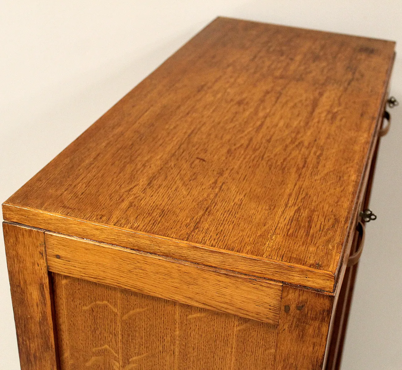 Oak filing cabinet, shutter, filing cabinet, early 20th century 7