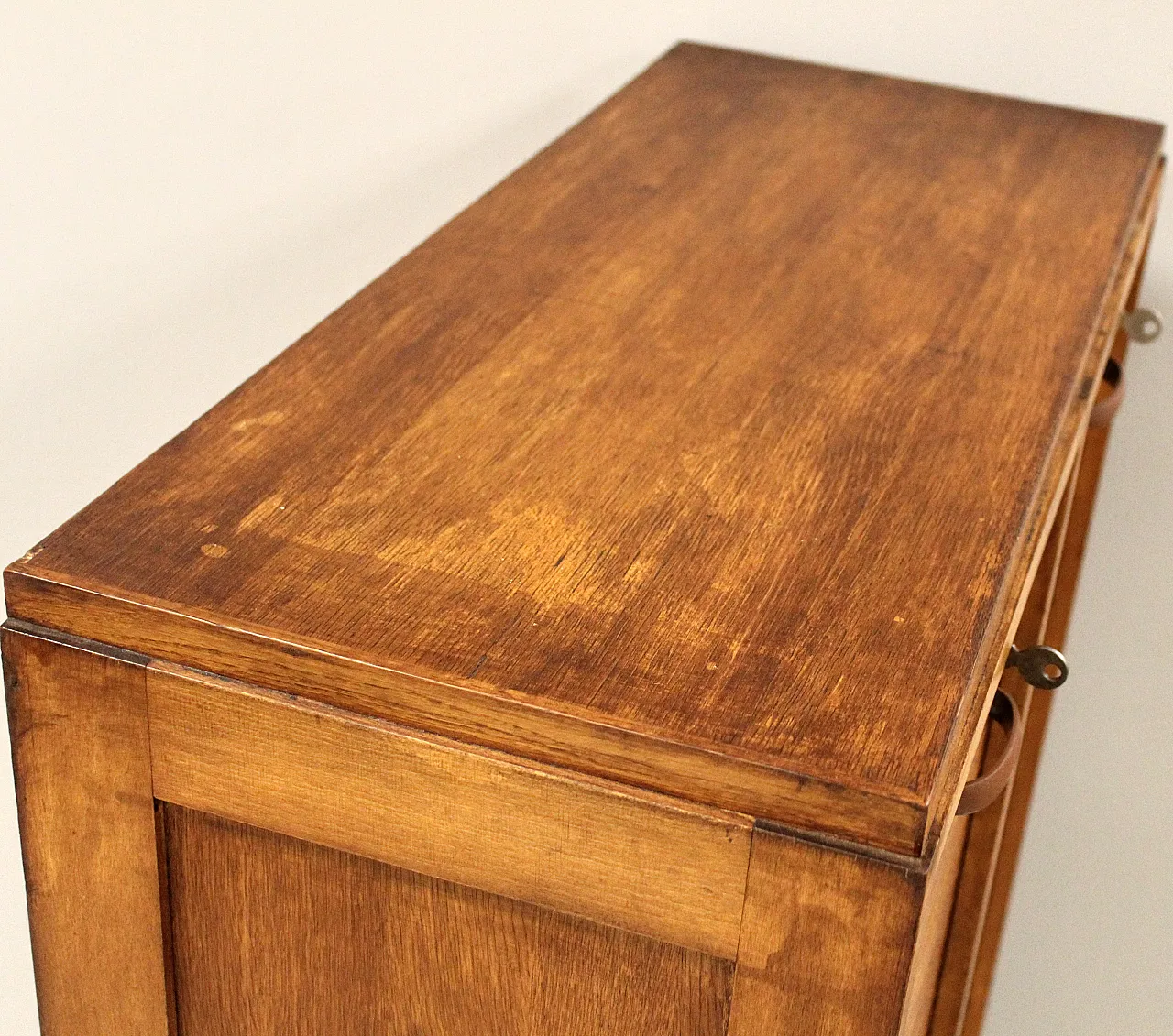 Oak filing cabinet, shutter, filing cabinet, early 20th century 6