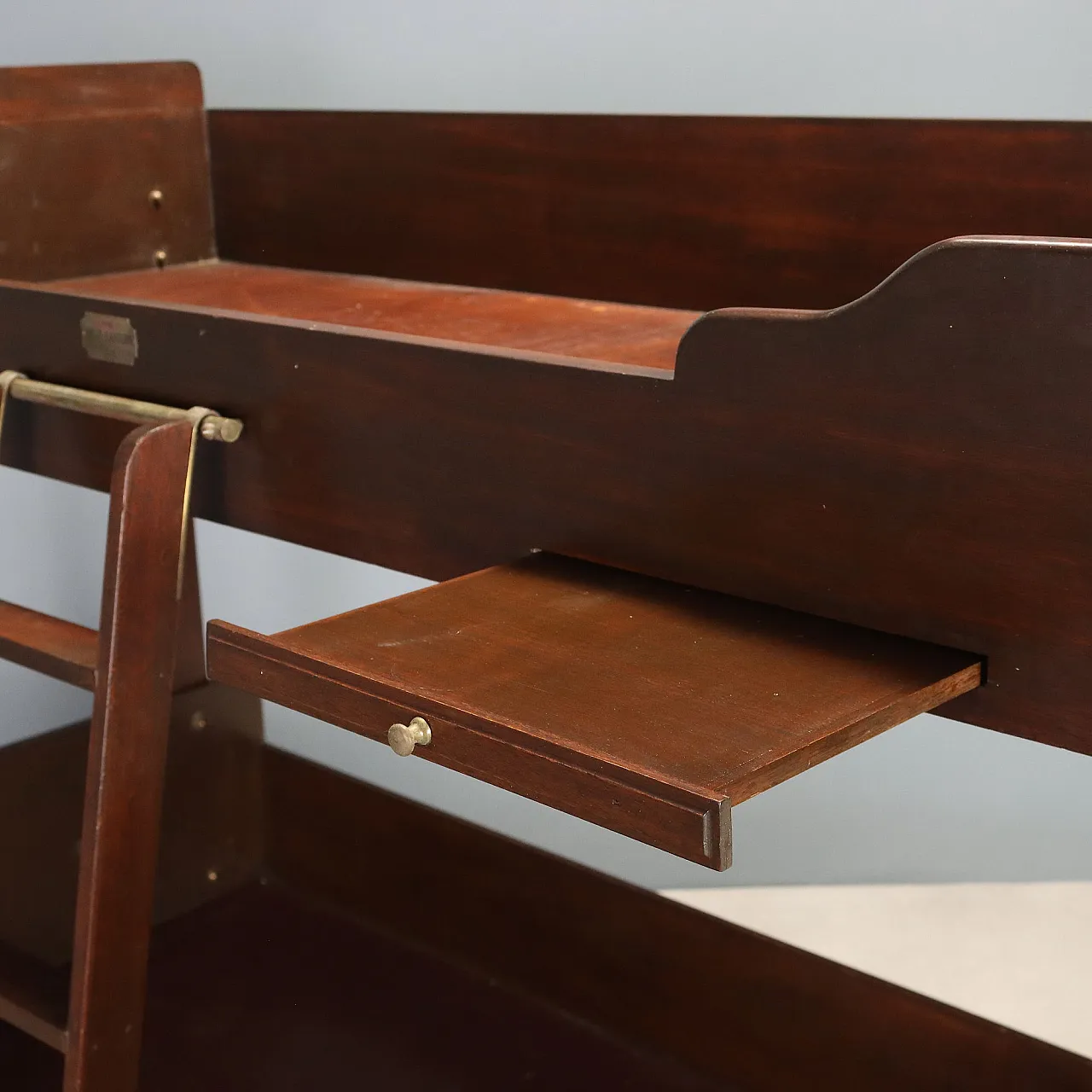 Letto a castello in mogano stile Marina, '800 3