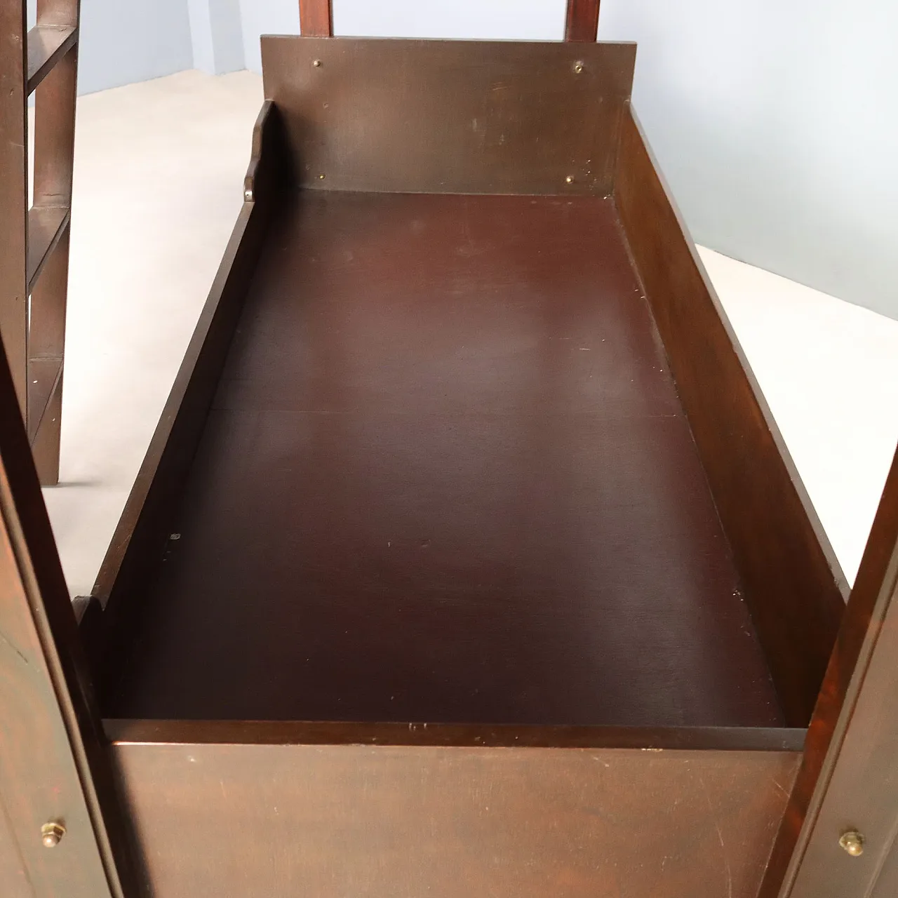 Letto a castello in mogano stile Marina, '800 10