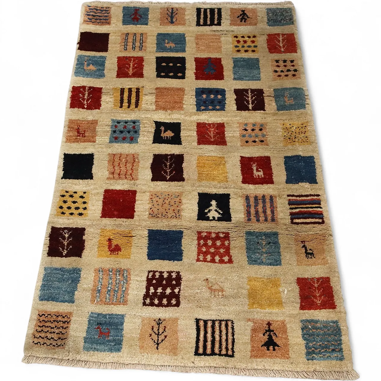 Gabbeh rug in wool, 20th century 8