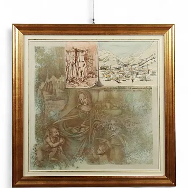 Dipinto di Nevio Bedeschi, olio su tela, '900