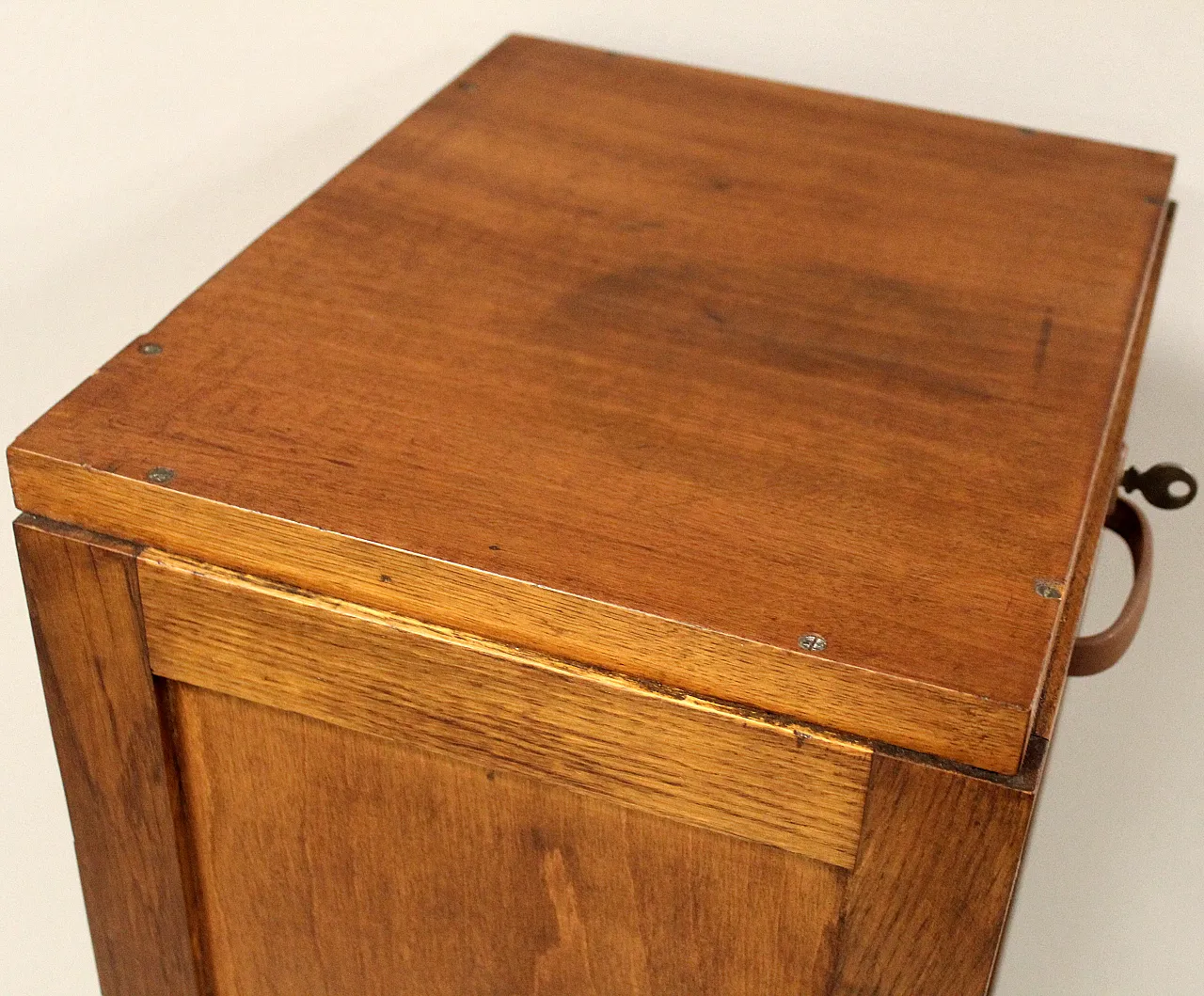 Oak filing cabinet, shutter, filing cabinet, early 20th century 7