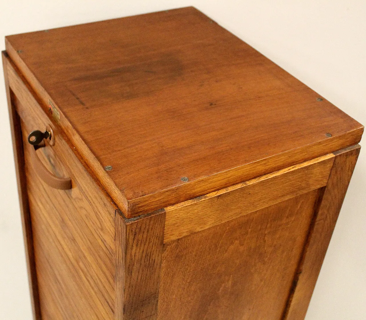 Oak filing cabinet, shutter, filing cabinet, early 20th century 8