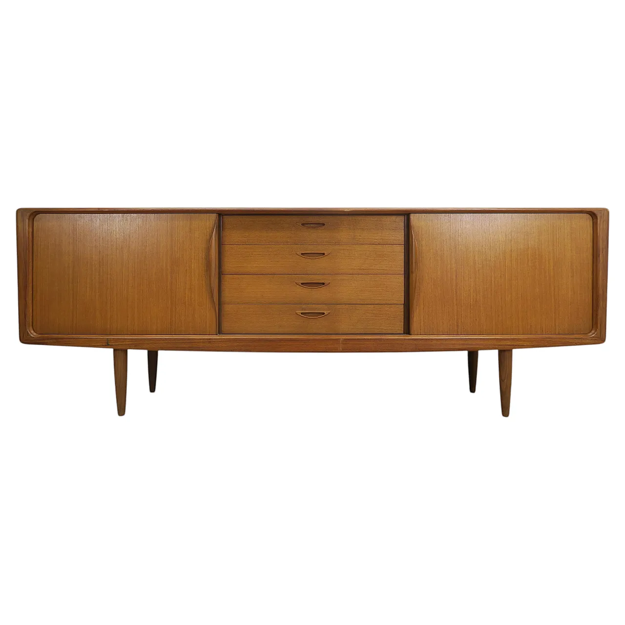 Teak sideboard by Henry Walter Klein for Bramin Møbler, 1960s 1
