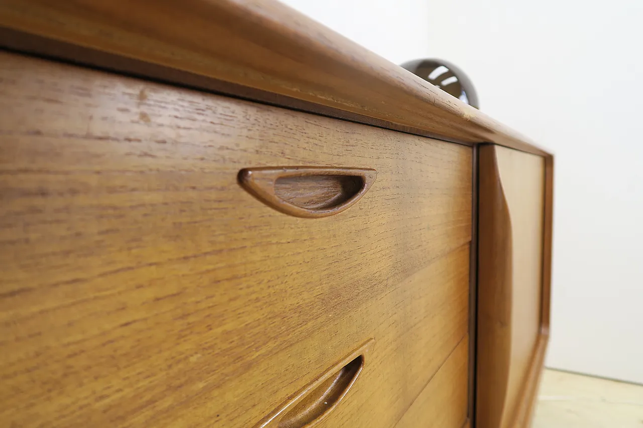 Teak sideboard by Henry Walter Klein for Bramin Møbler, 1960s 7