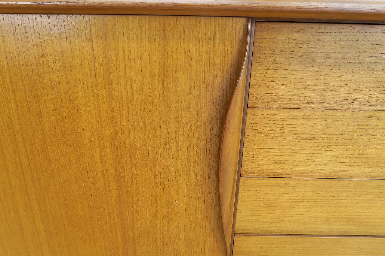 Teak sideboard by Henry Walter Klein for Bramin Møbler, 1960s 8