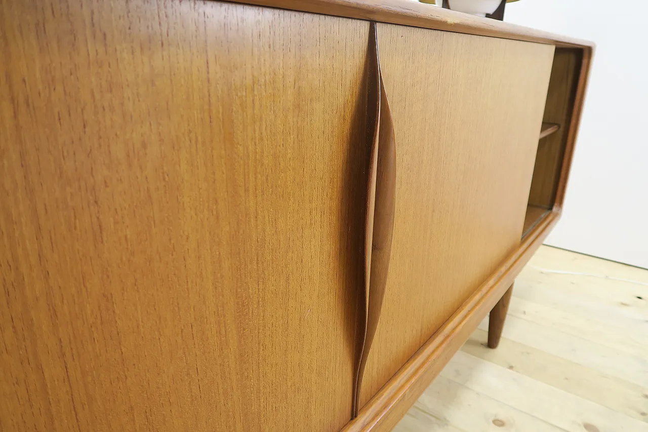 Teak sideboard by Henry Walter Klein for Bramin Møbler, 1960s 10