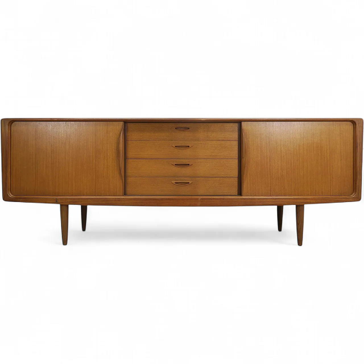 Teak sideboard by Henry Walter Klein for Bramin Møbler, 1960s 15