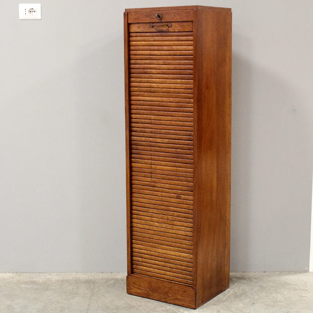 Oak filing cabinet, shutter, filing cabinet, early 20th century 2