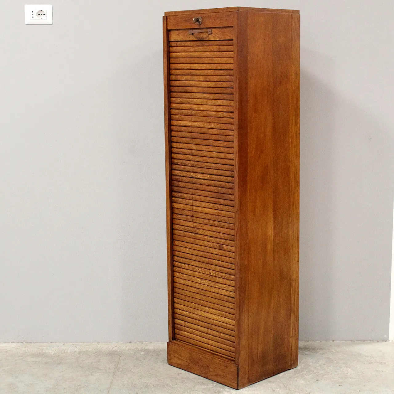 Oak filing cabinet, shutter, filing cabinet, early 20th century 4