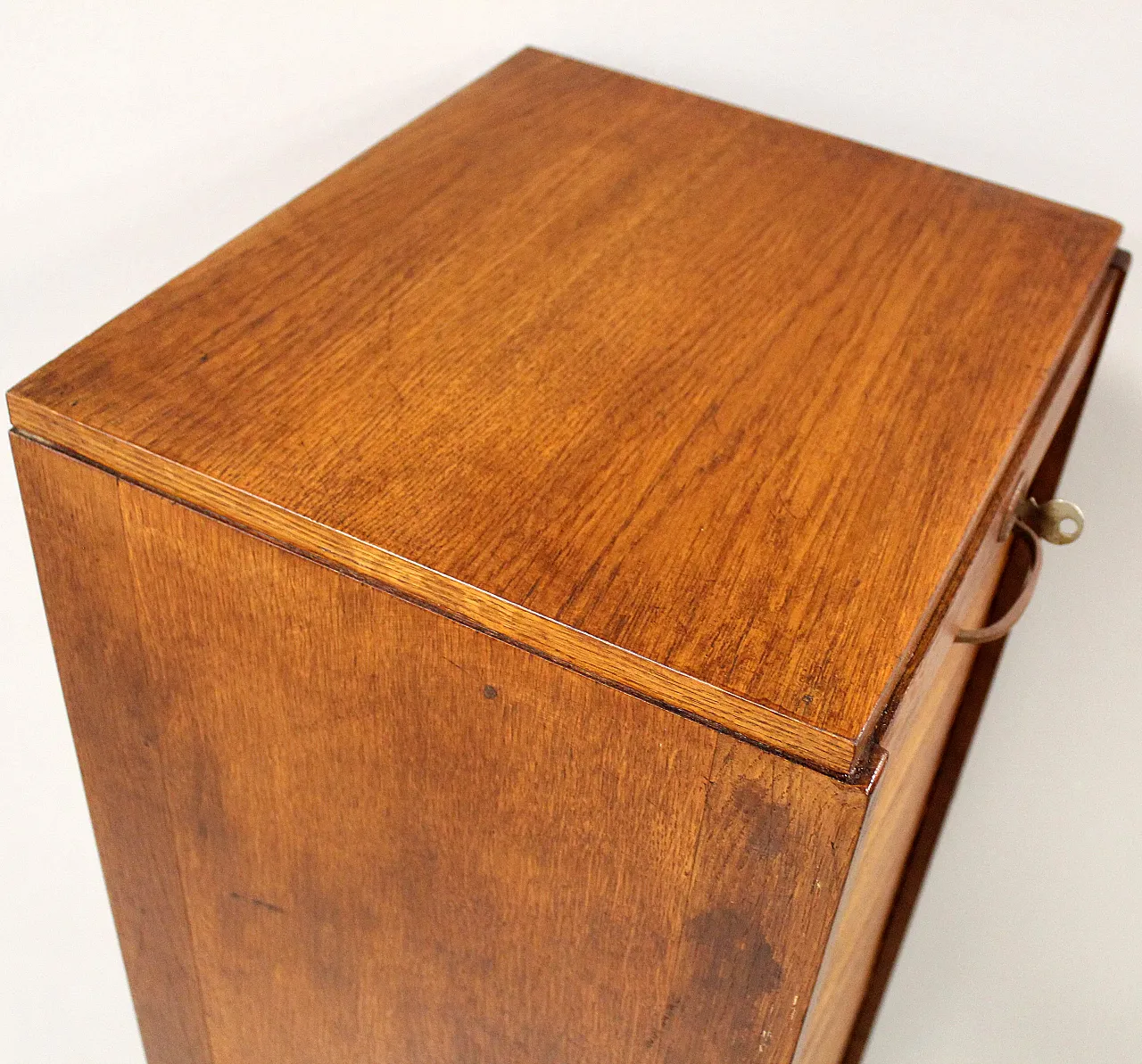 Oak filing cabinet, shutter, filing cabinet, early 20th century 7
