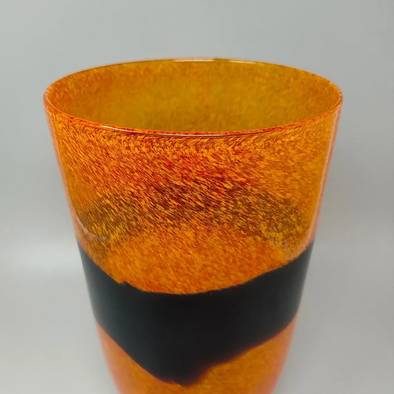 Vase by Ca' dei Vetrai in Murano glass, 1970s 3