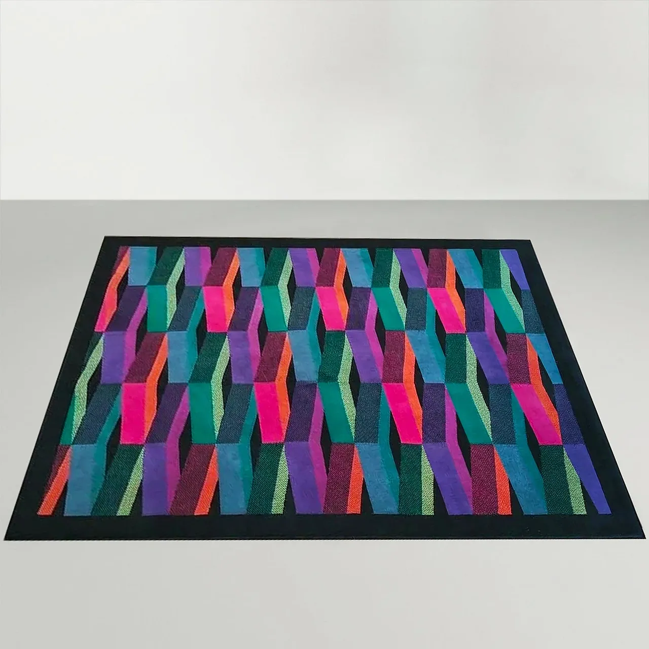 Tappeto in lana di Missoni per T&J Vestor, anni '80 1