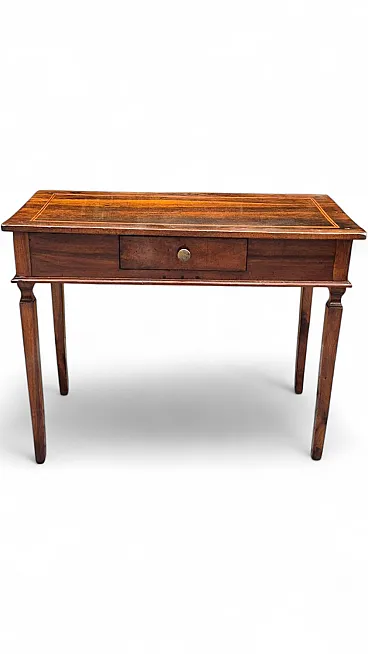 Modena walnut coffee table, mid-18th century