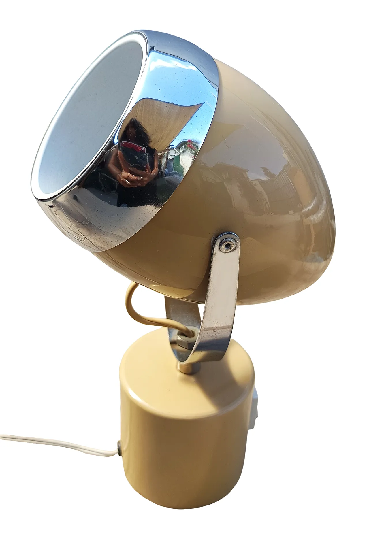 Space Age eyeball lamp, 70s 3