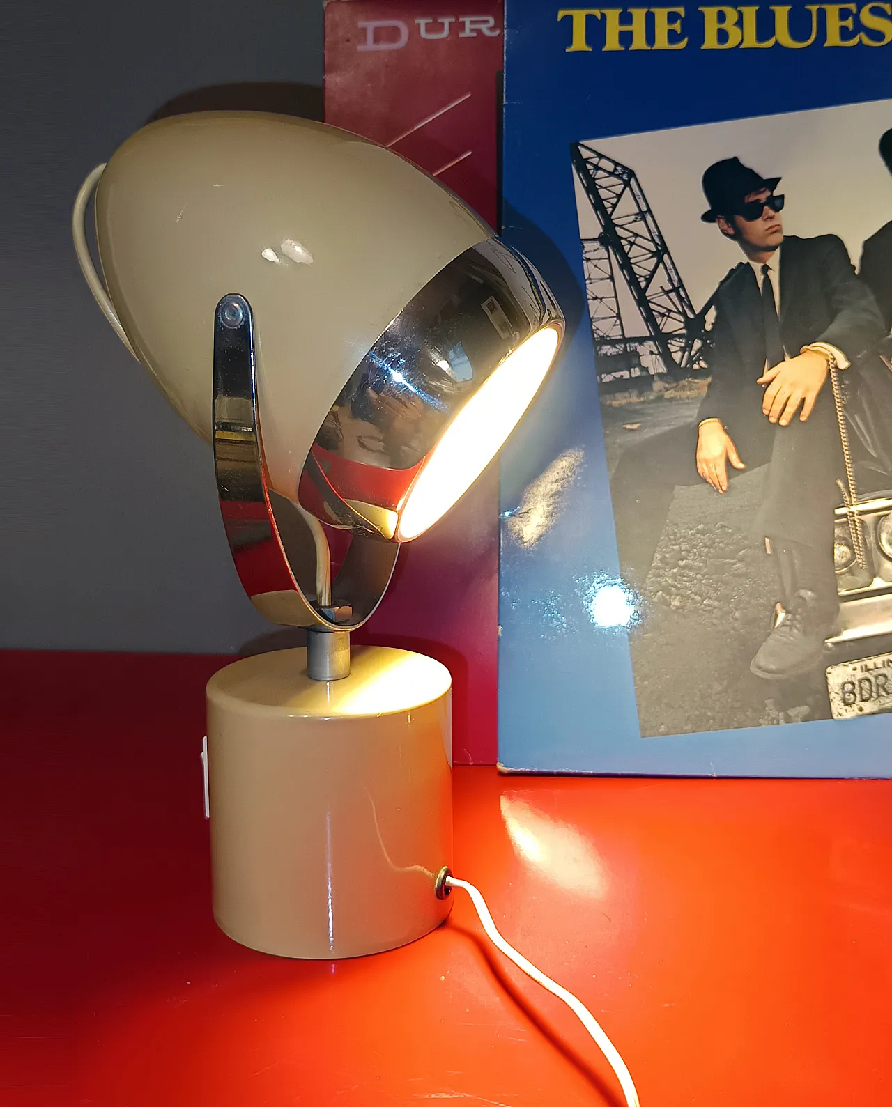 Space Age eyeball lamp, 70s 6