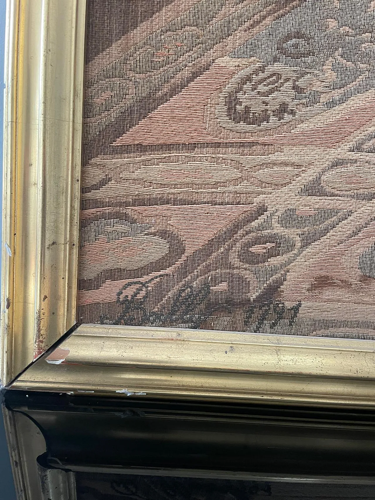 French Figurative Tapestry in Jacquard Weave, 1950s 5