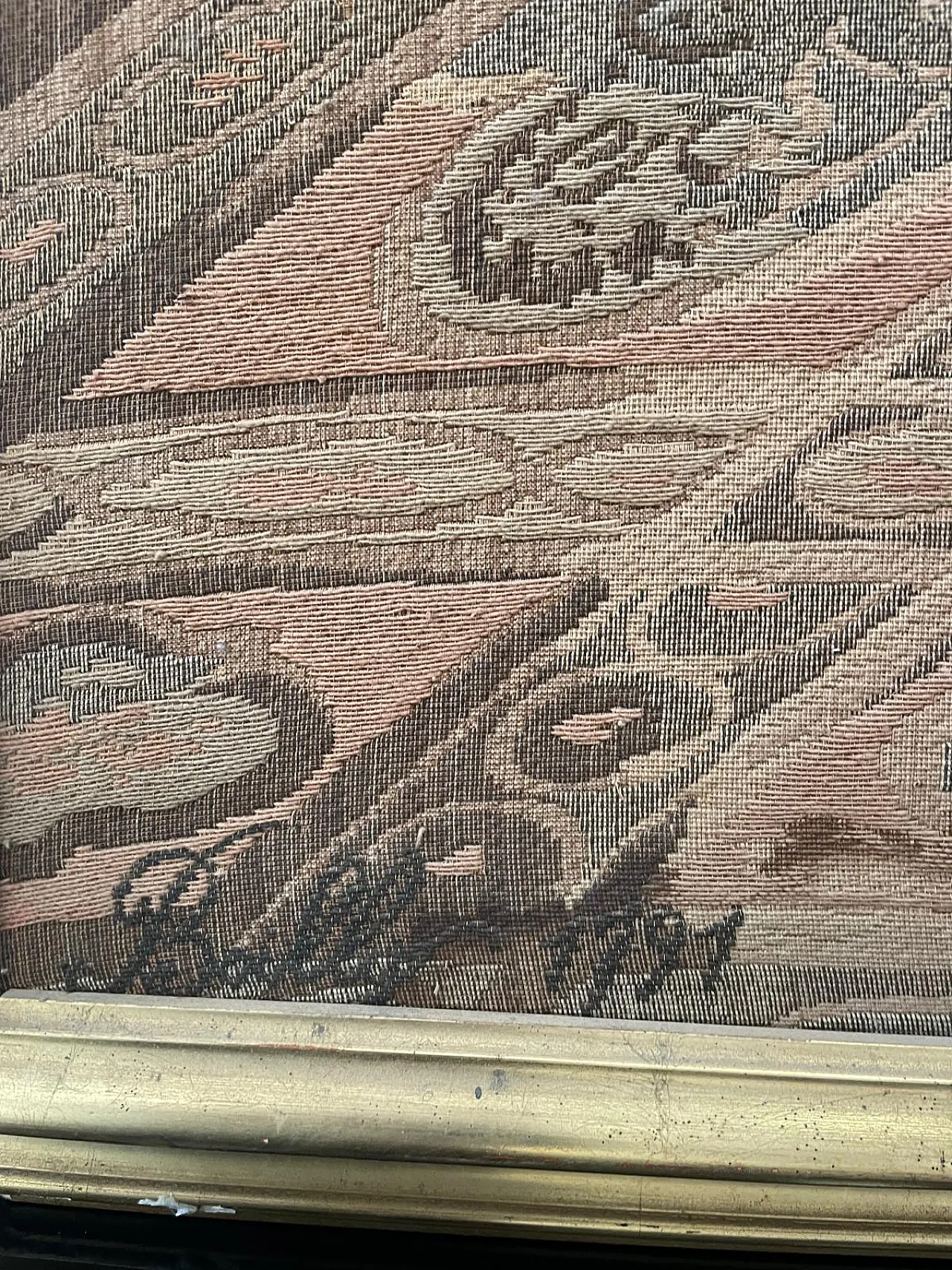 French Figurative Tapestry in Jacquard Weave, 1950s 7